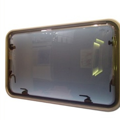 Rámové akrylátové okno Polylastic Polyvision pro otvor - 500 x v400mm 